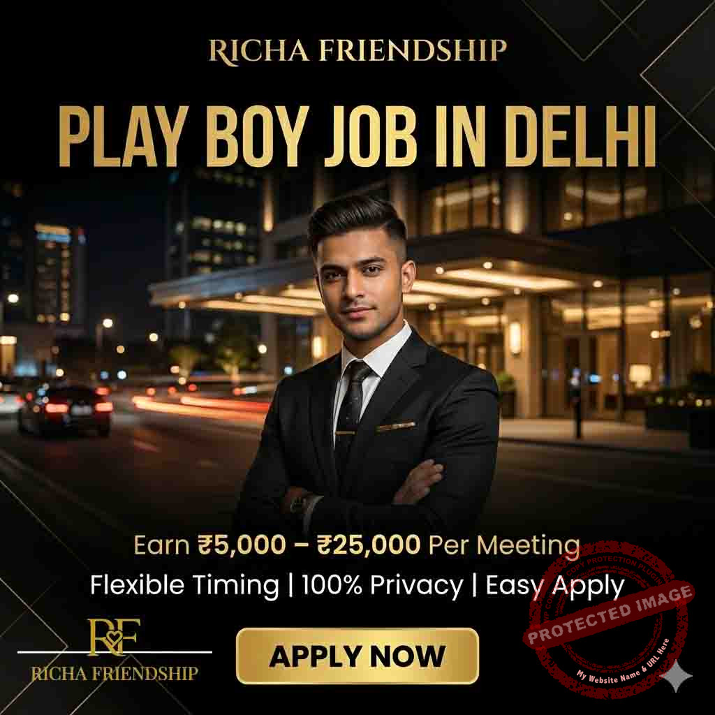 play boy job in delhi